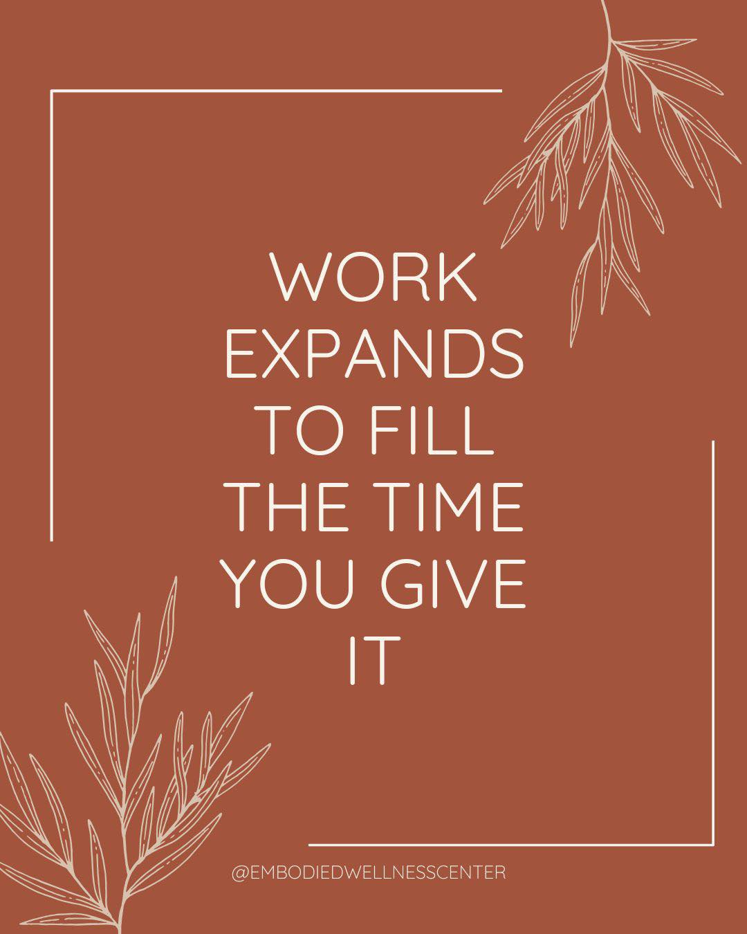 If you give yourself all day to finish something, chances are it’ll take all day. Try setting time limits, prioritizing what matters, and giving yourself permission to stop. Productivity isn’t about working more—it’s about working smarter.