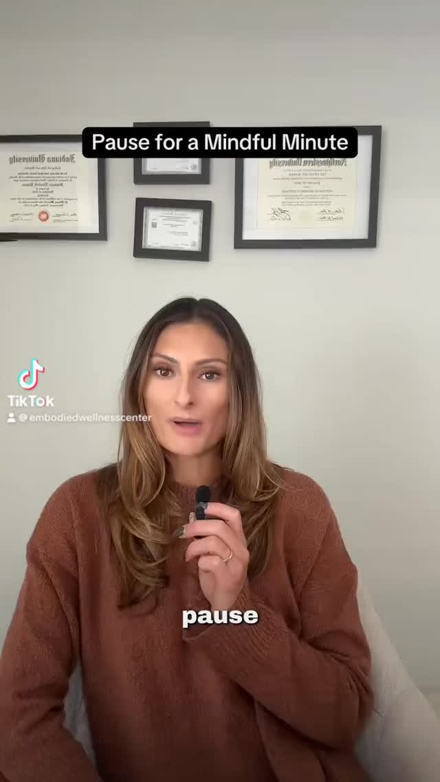 Step out of autopilot for one mindful minute.