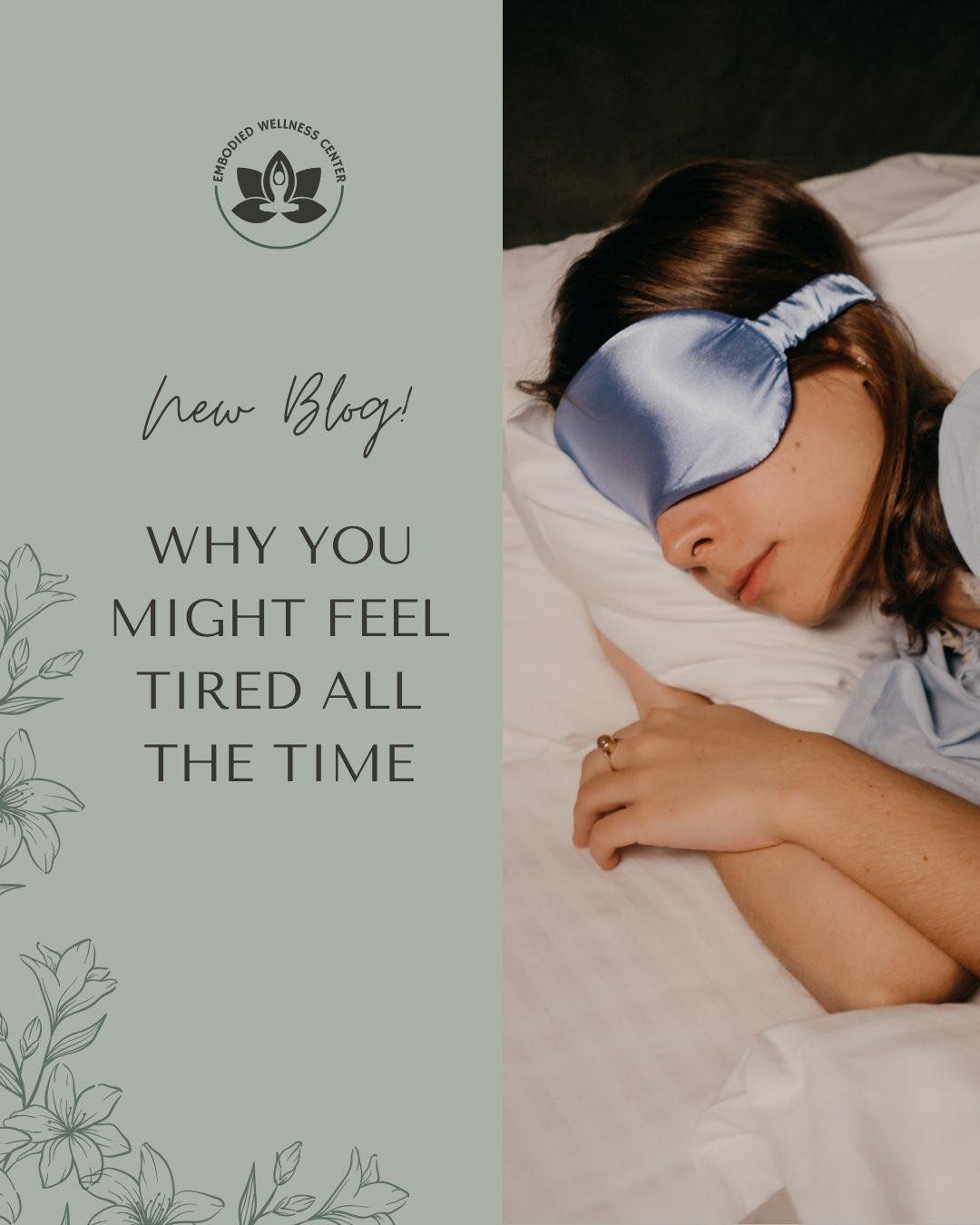 You can sleep 8 hours, take a day off, and still feel completely exhausted. Because sometimes the problem isn’t just lack of sleep. In our newest blog post, we explore some of the deeper reasons you might feel tired all the time, even when you’re “resting.” If you’ve been feeling mentally drained, emotionally exhausted, or like you’re constantly running on empty, this one’s for you.
.
Read now at the link in bio.
.
.
.
#embodiedwellnesscenter #chicagotherapist #chicago #mentalhealth #mentalhealthmatters #chicagogram #therapist #anxiety #therapistsofinstagram #chicagowellness #holistictherapist #mentalhealththerapist #therapistsofig #mentalhealth #burnout #burnoutrecovery #stressmanagement #chronicstress #mentalexhaustion #selfcare #mindfulness #nervoussystem #anxiety #emotionalwellness #worklifebalance #somatichealing #wellnessjourney #therapytips